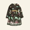 Fashion Margaret - Black Ballroom Children's Dress Tea Towels