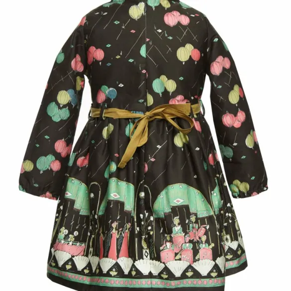 Fashion Margaret - Black Ballroom Children's Dress Tea Towels