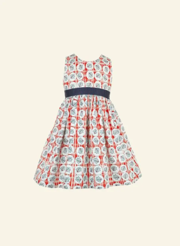 Best Martha Children's Dress - Red Sardines Kids Children's Dresses