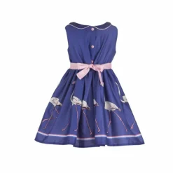 Clearance Millie Children's Dress - Blue Flamingo Kids Children's Dresses
