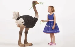 Clearance Millie Children's Dress - Blue Flamingo Kids Children's Dresses