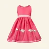 Discount Millie Children's Dress - Raspberry Large Flamingo Kids Children's Dresses
