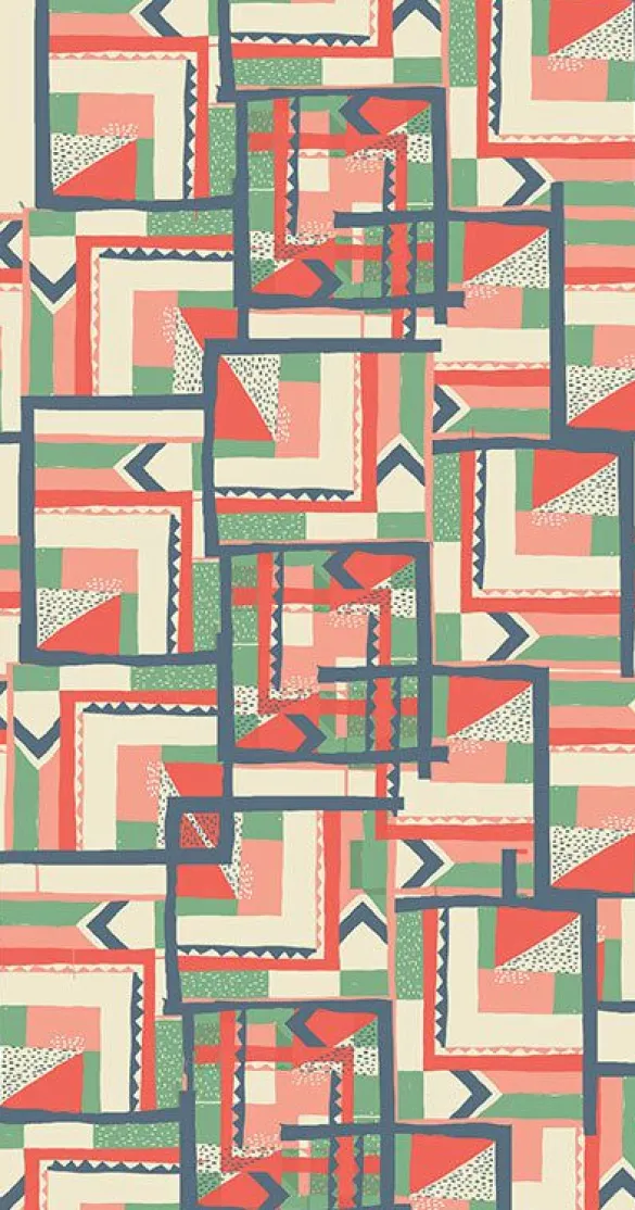Clearance Mint Highwire - 50% Linen 50% cotton Fabric Fabric By The Metre