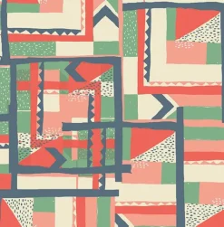 Clearance Mint Highwire - 50% Linen 50% cotton Fabric Fabric By The Metre