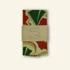 Online Napkin Set - Burgundy Sailing Boats Dining