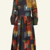 Cheap Philippa - Navy Allotment Dress Women Dresses