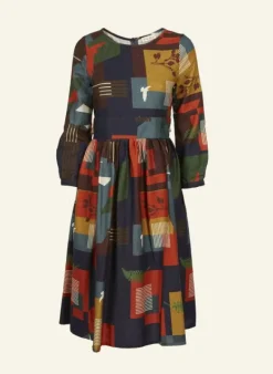 Cheap Philippa - Navy Allotment Dress Women Dresses