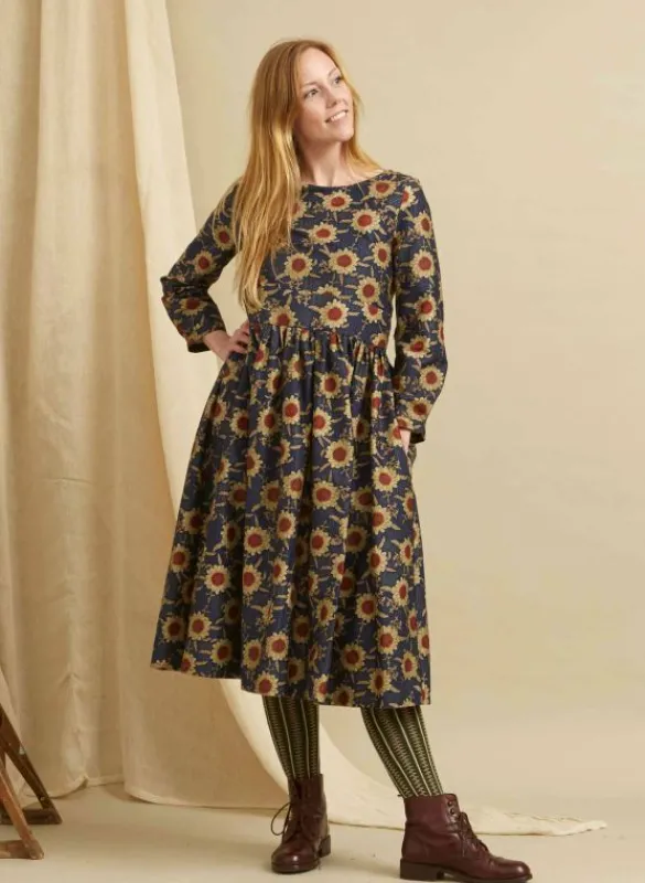 Sale Philippa Dress - Navy Artichoke Women Dresses