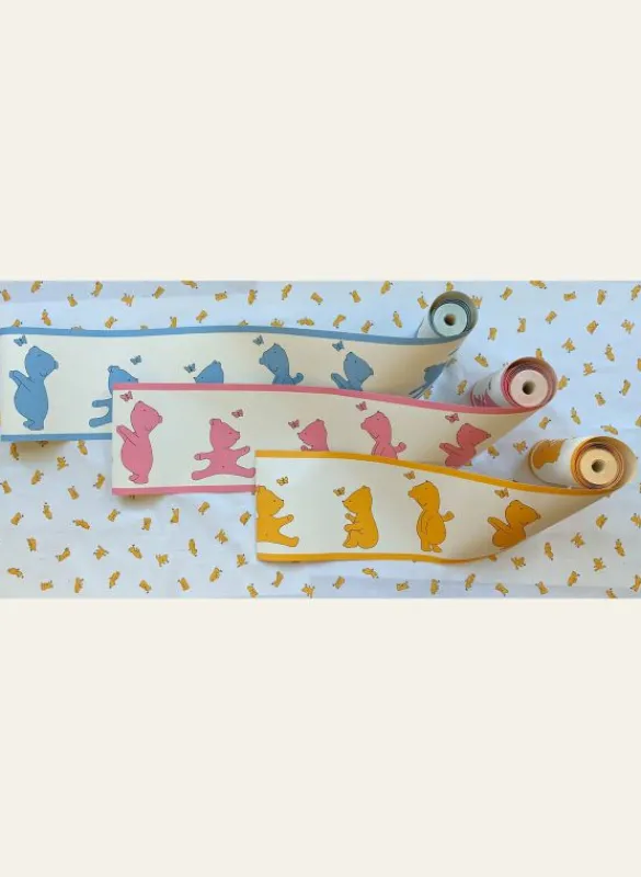 Best Poppy - Wallpaper Border - 10m - Blue Bears Kids Children's Homeware