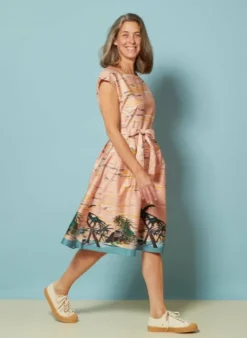 Best Sale Pre Loved - Beatrice Dress - Pink Desert Island Women Dresses