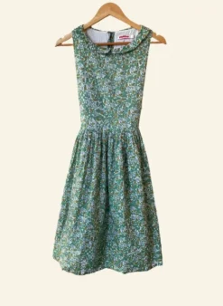Flash Sale PRE LOVED - Iris Pinafore Dress - Pinapple print Women Dresses