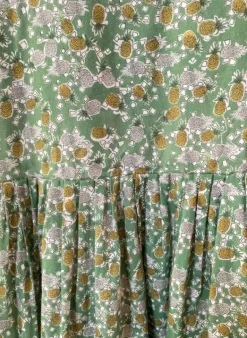 Flash Sale PRE LOVED - Iris Pinafore Dress - Pinapple print Women Dresses