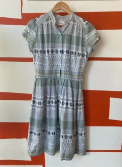 Sale PRE LOVED - Louise Dress - Ivory Art Deco Women Dresses