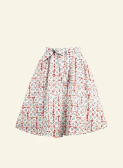 New PRE LOVED - Marilyn Skirt - Red Sardines Women Skirts
