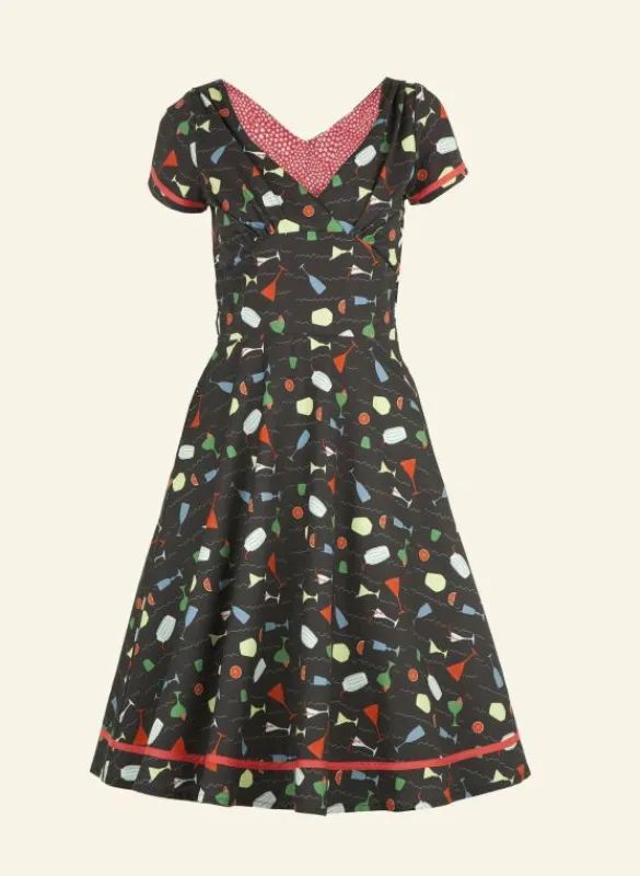 Fashion Pre-Loved - Irene - Black Cocktail Dress Women Dresses