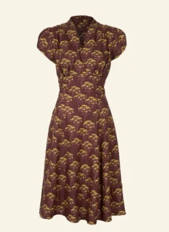 Cheap Rita - Blackcurrant Tansy Dress Women Dresses