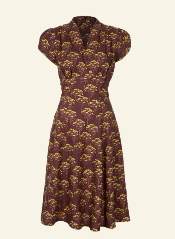 Cheap Rita - Blackcurrant Tansy Dress Women Dresses