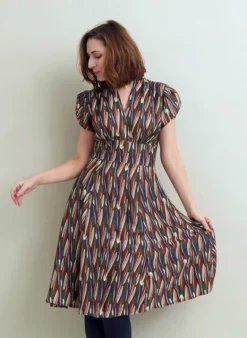 Cheap Rita - Multi Feathers Dress Women Dresses