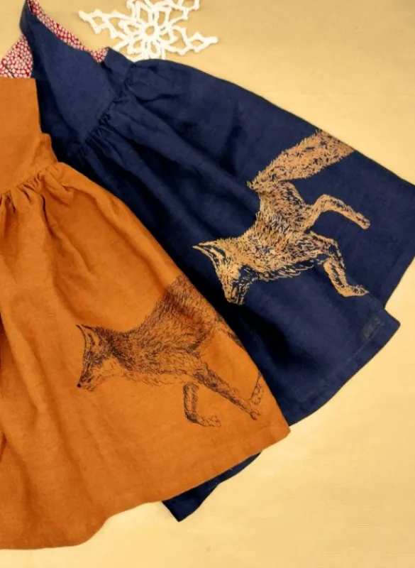 Best Rosie Children's Dress - Navy Fox Kids Children's Dresses