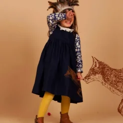 Best Rosie Children's Dress - Navy Fox Kids Children's Dresses