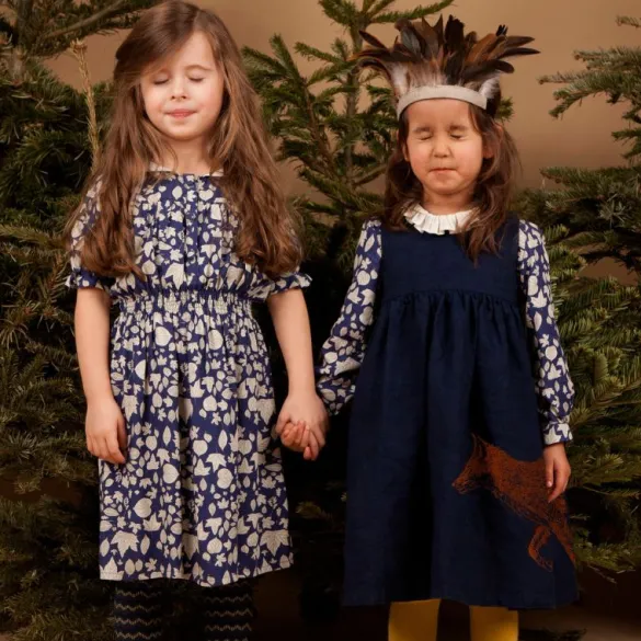 Best Rosie Children's Dress - Navy Fox Kids Children's Dresses
