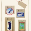 Store Set of 4 Iron-On Patches Kids Children's Accessories