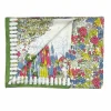 Outlet Single Duvet Cover - Cream Flower Garden/Chelsea Flower Show Kids Children's Homeware