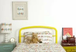 Flash Sale Single Duvet Cover - Ivory Budgies Kids Children's Homeware