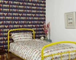 Flash Sale Single Duvet Cover - Ivory Budgies Kids Children's Homeware