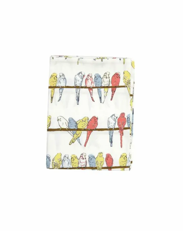 Fashion Single Pillowcase - Ivory Budgies Kids Children's Homeware