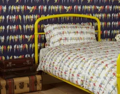 Fashion Single Pillowcase - Ivory Budgies Kids Children's Homeware