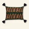 Hot Small Cushion Cover - Green Mid-Century Feather Cushion Covers