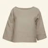 Best Sale Tina Top - Natural Linen Women Tops & Blouses