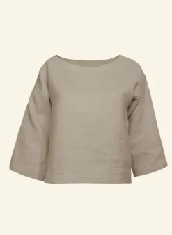 Best Sale Tina Top - Natural Linen Women Tops & Blouses