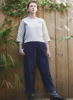 Best Sale Tina Top - Natural Linen Women Tops & Blouses