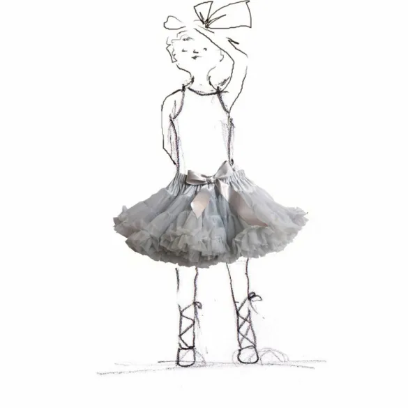 Discount Toddler's Petticoat - Misty Grey Kids Children's Accessories