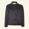 Sale Walter Jacket - Navy Corduroy Women Coats & Jackets