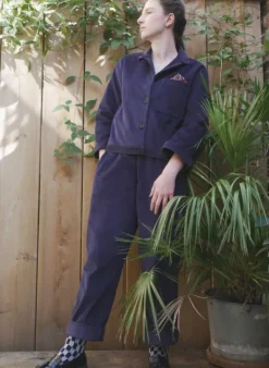 Sale Walter Jacket - Navy Corduroy Women Coats & Jackets